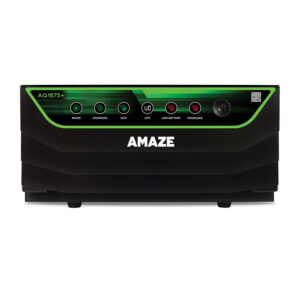 Amaze Inverter for Home, Office & Shops | AQ 1675+/24V 1500VA Square Wave Inverter | Reliable Power Backup | Minimum Maintenance | Easy Installation | 36 Months Warranty