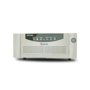 Microtek Super Power 700 Advanced Digital 600VA/12V Inverter, Support 1 Battery with 3 Year Warranty for Home, Office & Shops