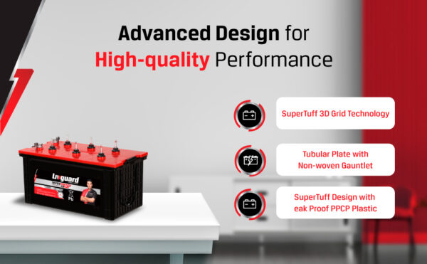 Livguard IT 1560STJ |Short Tubular Jumbo Inverter Battery |150 Ah |60 Months Warranty | Reliable Backup for Home, Office and Shop - Image 2