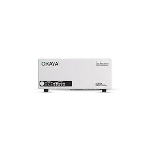 Okaya ATSW 1175 Inverter for Home, Office & Shops | 925VA/12V Pure Sinewave| LED Display | Fast Charging | with 36 Months Warranty