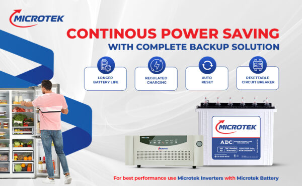 Microtek Super Power 1100 Pure Sinewave 950VA/12V Inverter, Support 1 Battery with 3 Year Warranty for Home, Office & Shops - Image 4