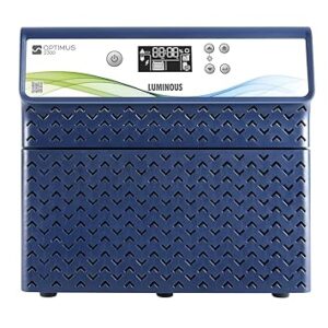 Luminous Optimus 2300 Pure Sine Wave 2000VA/24V Inverter for Home, Office & Shops (Supports 2 Inverter Battery Each of 12V) | with 36 Months Warranty.