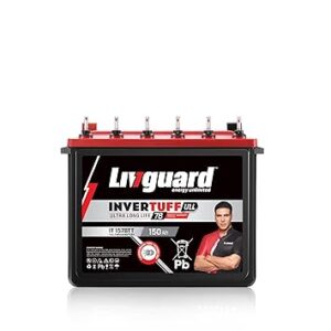 Livguard IT 1578TT |Tall Tubular Inverter Battery |150 Ah |78 Months Warranty | Reliable Backup for Home, Office and Shop