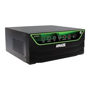 Amaze Inverter for Home, Office & Shops | AQ 900+/12V 800VA Square Wave Inverter | Reliable Power Backup | Minimum Maintenance | Easy Installation | 36 Months Warranty