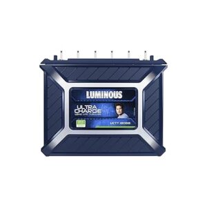 Luminous Ultra Charge UCTT-18066 Tall Tubular 150 Ah Inverter Battery for Home & Shops | Minimum Maintenance | Durable & Reliable | 66 Months Warranty