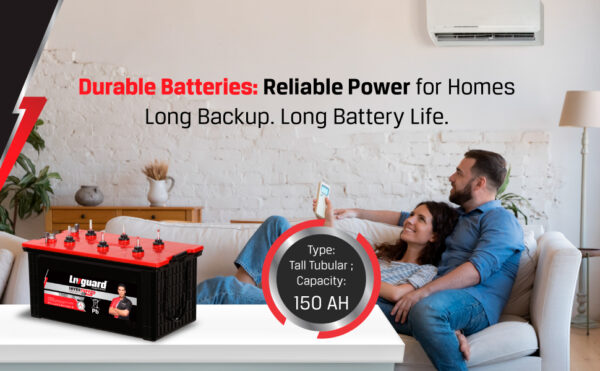 Livguard IT 1560STJ |Short Tubular Jumbo Inverter Battery |150 Ah |60 Months Warranty | Reliable Backup for Home, Office and Shop - Image 3