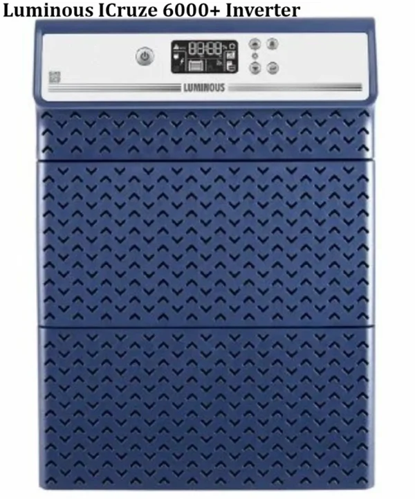 Luminous iCruze 6000+ Pure Sine Wave 5500VA/ 72V Inverter for Home, Office & Shops.
