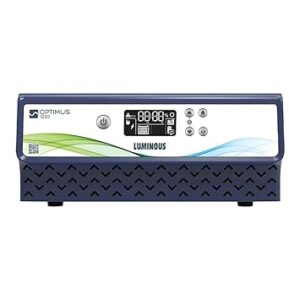 Luminous Optimus 1250 Pure Sine Wave 1100VA/12V Inverter for Home, Office & Shops| Reliable Performance | Easy Installation | with 36 Months Warranty
