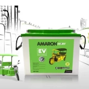Amaron ER2200T12 130AH E-Rickshaw Battery | 12-Month Warranty( 4-Battery Set)