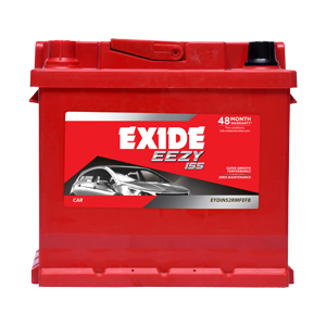 EXIDE EYDIN52RMFEFB 52Ah Car Battery – EEZY-ISS Series | 48 Months Warranty (24 FOC + 24 Pro-Rata) | EFB Technology for Start-Stop Cars & SUVs