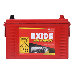 Exide Jai Kisan KI90H29L Tractor Battery – 90Ah, 12V | For Agricultural Equipment & Heavy-Duty Use | Warranty: 42 Months (24 Months Full Replacement + 18 Months Pro-rata)