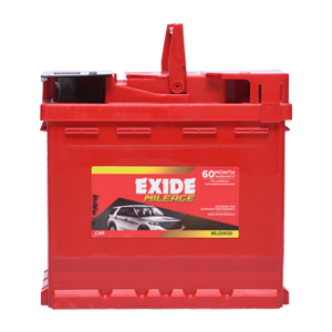 EXIDE MLDIN50, 50Ah Car Battery – MILEAGE Series | 60 Months Warranty (30 FOC + 30 Pro-Rata) | Zero Maintenance | High Cranking Power for Cars & SUVs