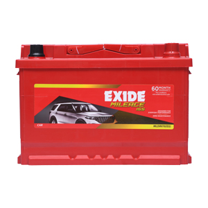 EXIDE MLDIN70(ISS) 70Ah Car Battery – MILEAGE Series | 60 Months Warranty (30+30) | Designed for Start-Stop Technology | Zero Maintenance | Reliable Power for SUVs & Cars