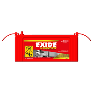 EXIDE XP1200L/RH 120Ah Battery – XPRESS Series | 42 Months Warranty (24 FOC + 18 Pro-Rata) | Rugged Performance for Buses, Trucks, Car & Commercial Vehicles