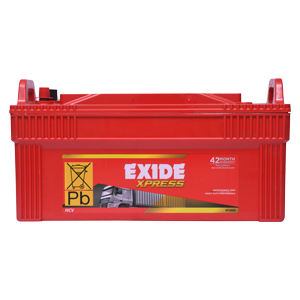 EXIDE XP1300 130Ah Battery – XPRESS Series | 42 Months Warranty (24 FOC + 18 Pro-Rata) | Rugged Performance for Buses, Trucks, Car & Commercial Vehicles