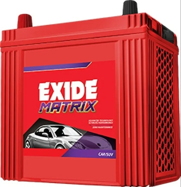 EXIDE MT40B20L/R 35AH MATRIX Car Battery – 72 Months Warranty (36 Months Full Replacement + 36 Months Pro-Rata) | Zero Maintenance | High Performance for Cars & SUVs - Image 3