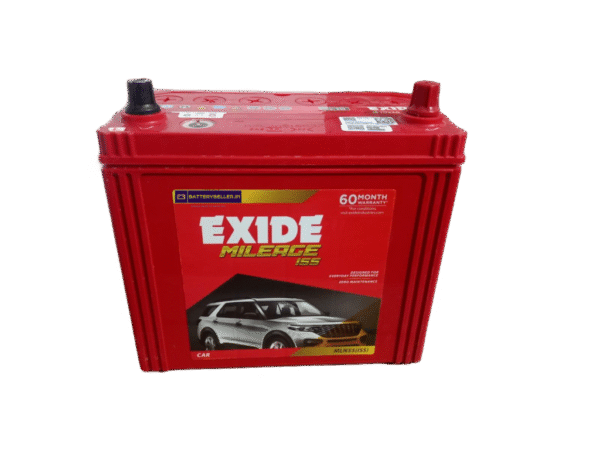 EXIDE MLDIN55D23L, 54Ah Car Battery – MILEAGE Series | 60 Months Warranty (30 FOC + 30 Pro-Rata) | Zero Maintenance | High Cranking Power for Cars & SUVs - Image 2