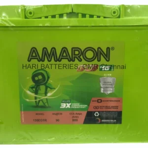 Amaron Go AMM-GO-135D31R (80Ah) Car Battery – 48 Months Warranty (24 Months Free + 24 Months Pro-Rata)